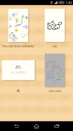 Handwriting memo a Paper 스크린샷 2