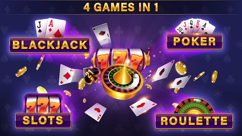 Blackjack 21 All Star - Casino Capture d'écran 1