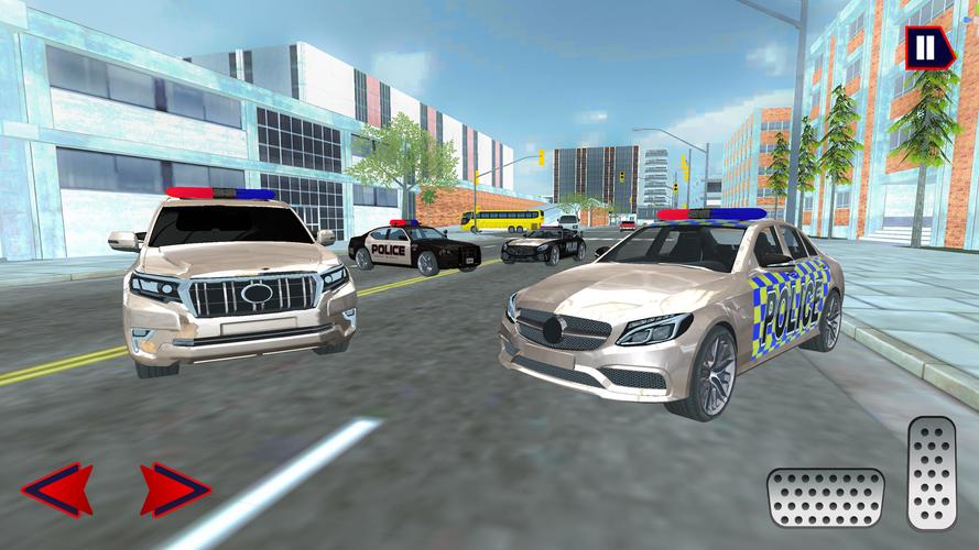 US Police Prado: City Car 螢幕截圖 0