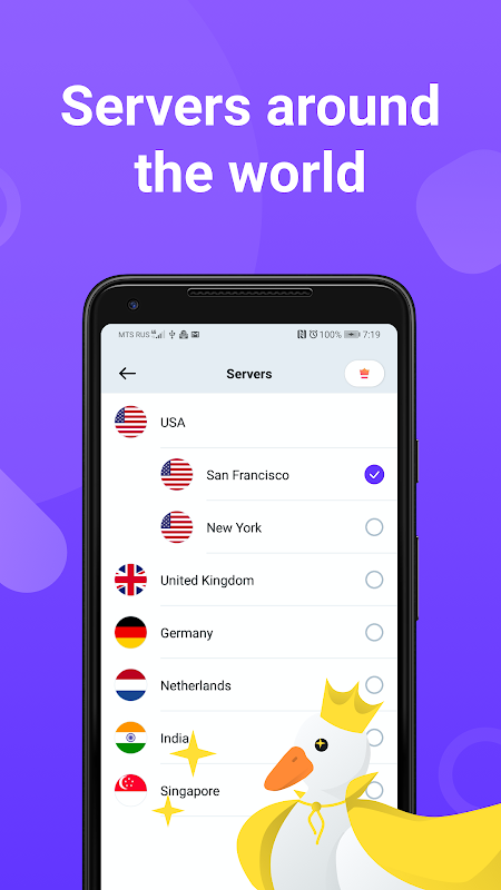 VPN Duck स्क्रीनशॉट 2