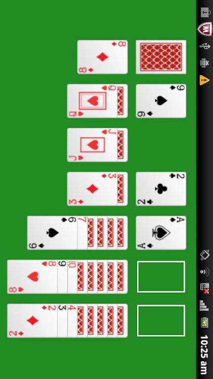 A - Solitaire card game Captura de pantalla 1
