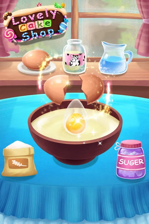 Lovely Cake Shop: Kids Game English 스크린샷 1