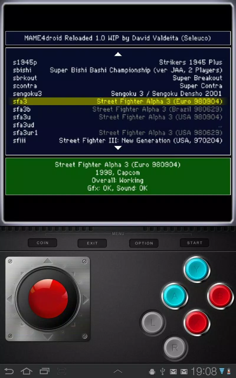 MAME4droid (0.139u1) Screenshot 2