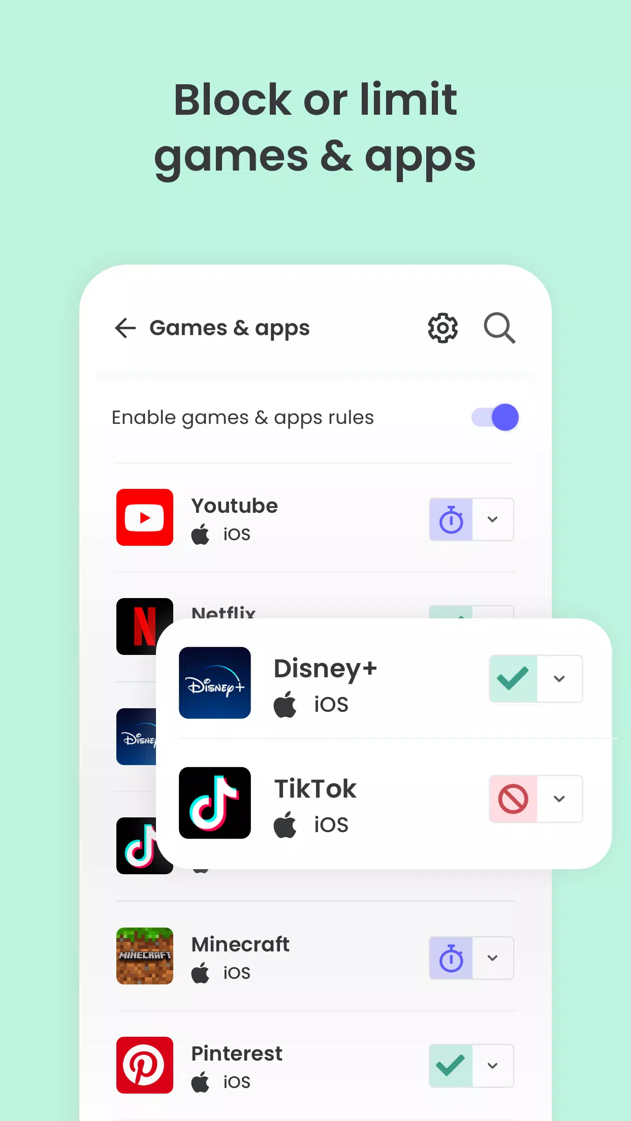 Qustodio ภาพหน้าจอ 2