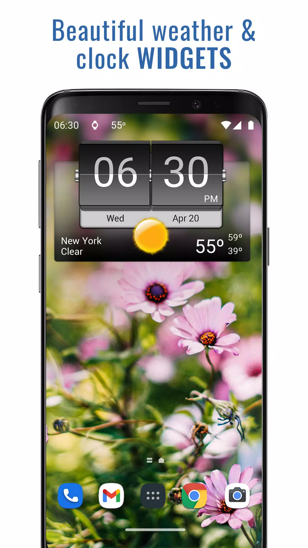3D Flip Clock & Weather 螢幕截圖 0