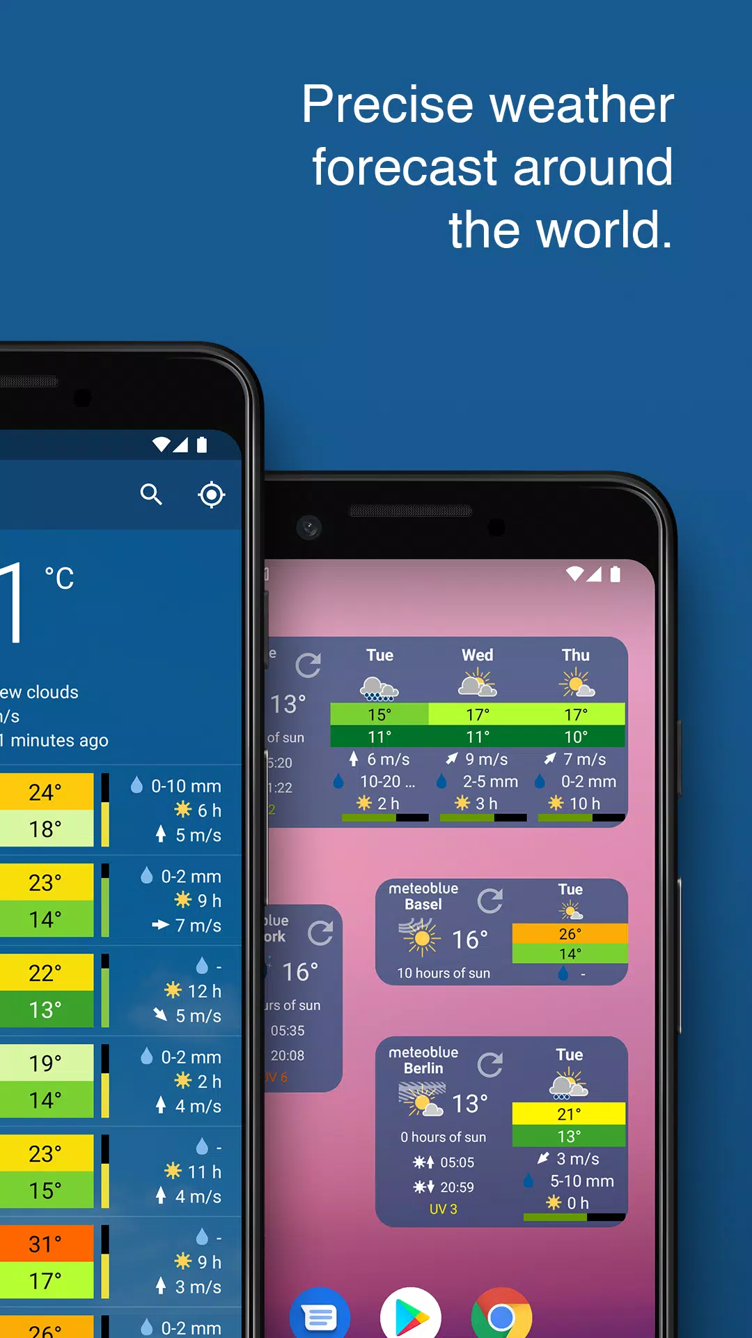 meteoblue Capture d'écran 1