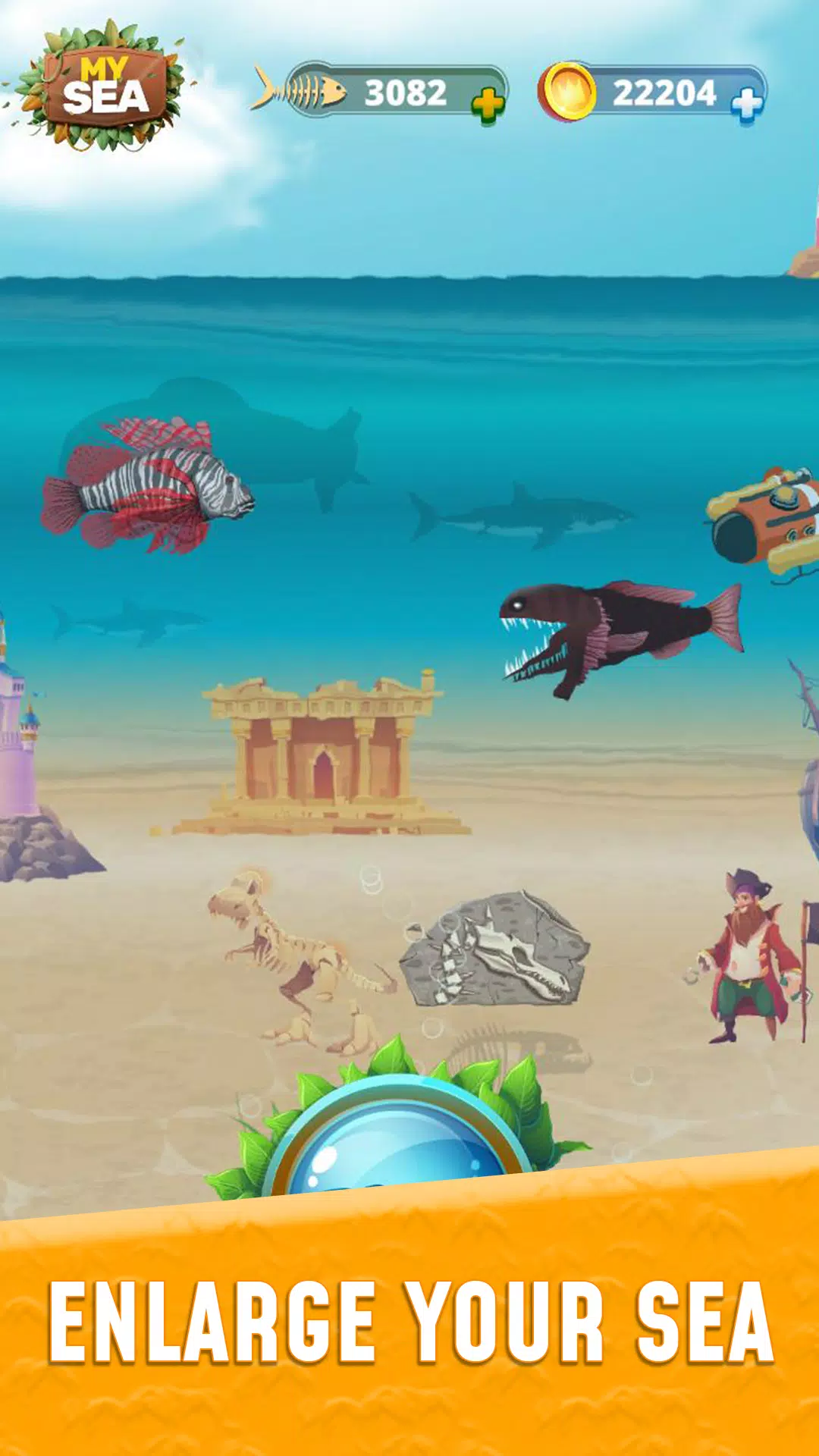 Grow Fish.io : Fish Hunter 螢幕截圖 0