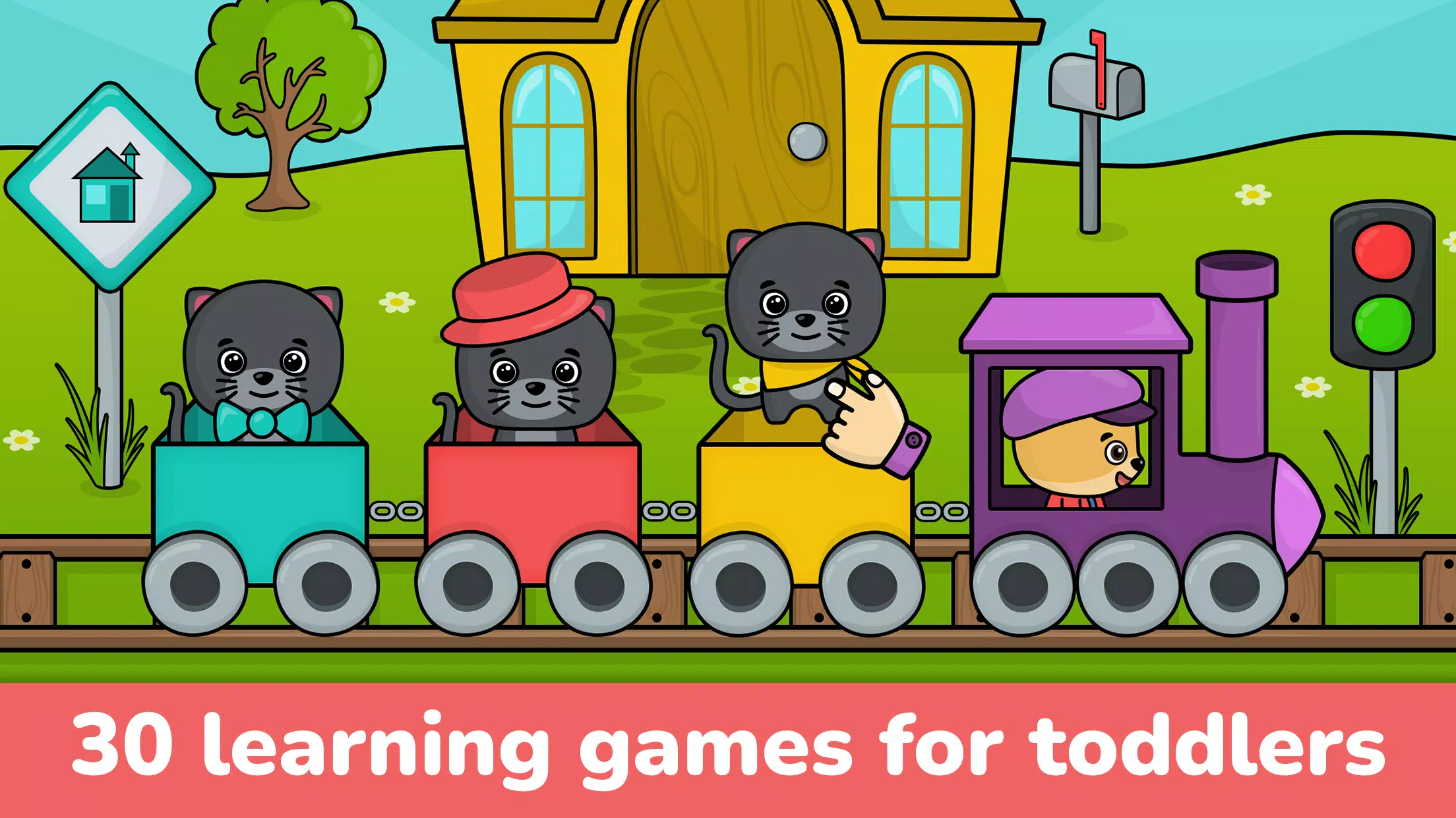 Toddler Games for 2+ year olds ภาพหน้าจอ 0