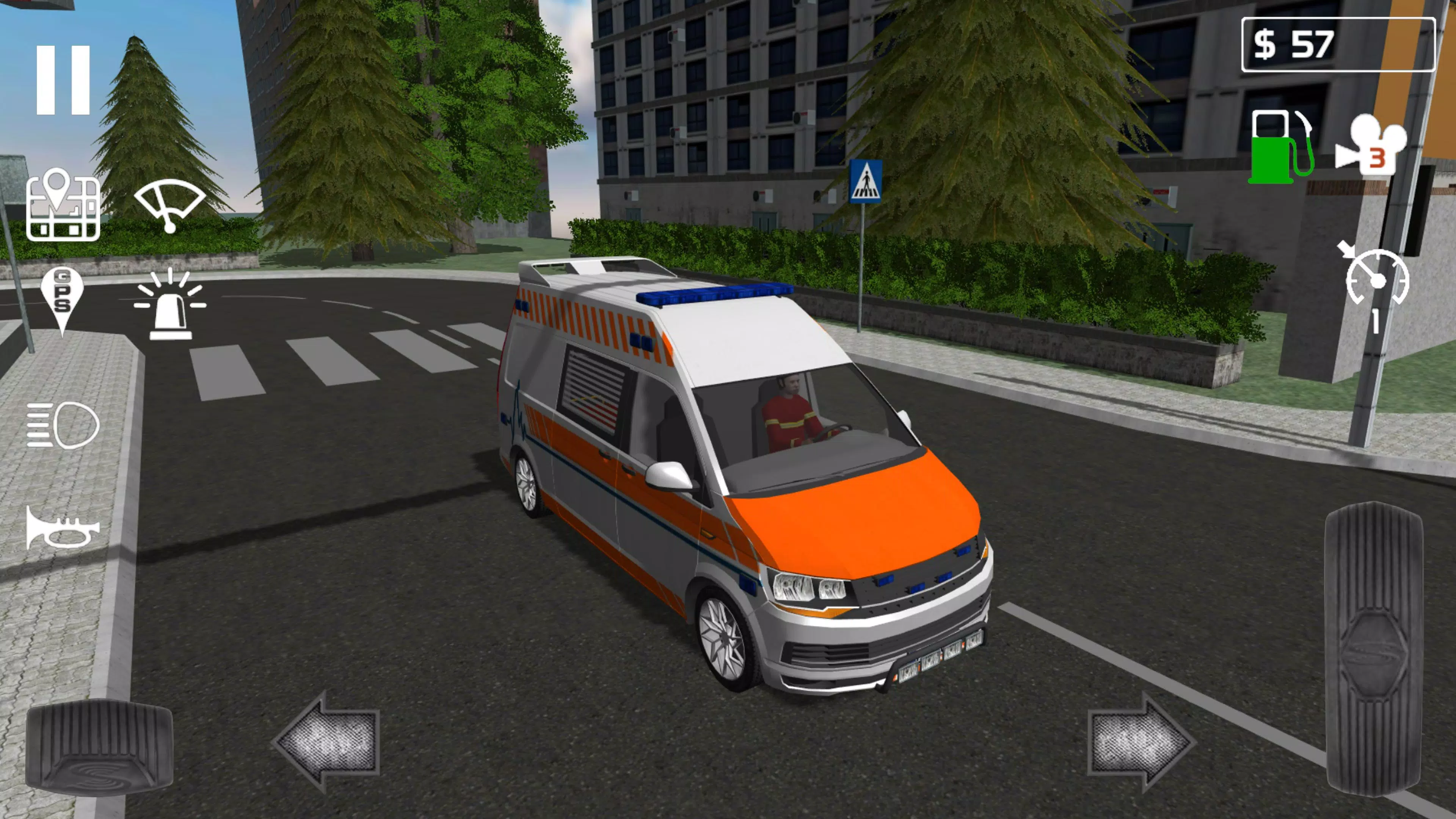 Emergency Ambulance Simulator Capture d'écran 0