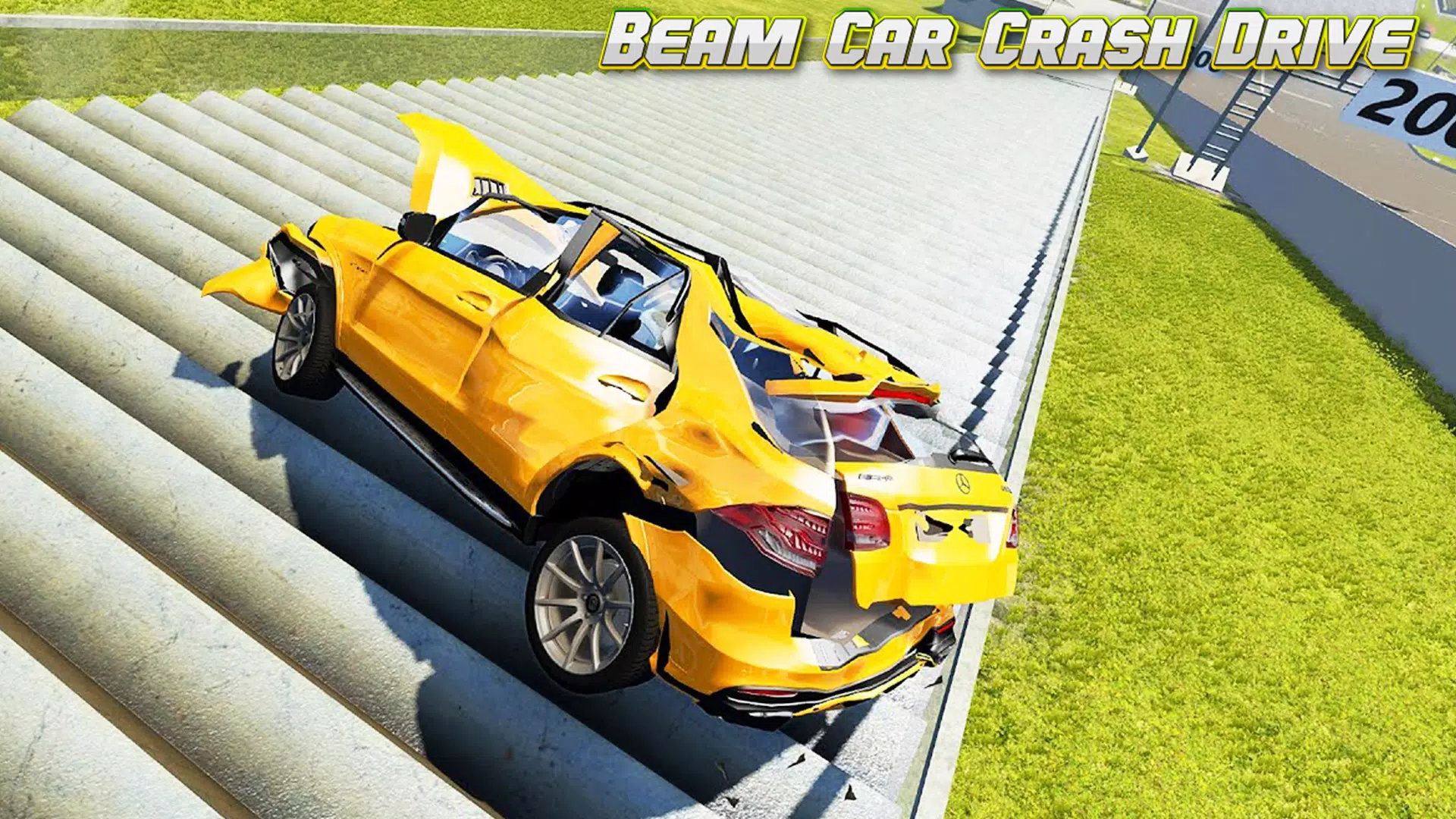 Beam Drive Car Crash Simulator Captura de pantalla 0