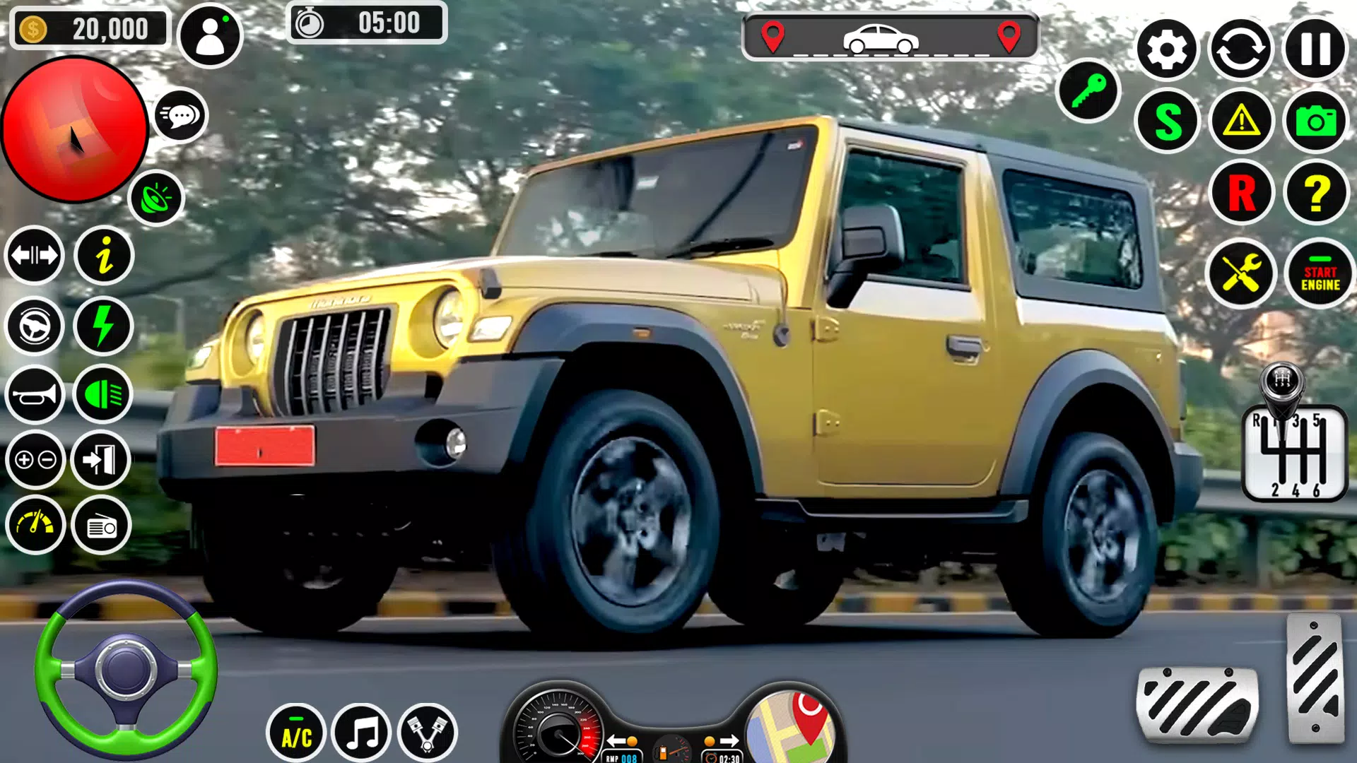 Jeep Driving Game: SUV Jeep 螢幕截圖 2