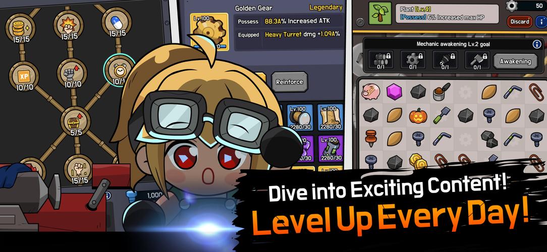 Mechanic Legends : Idle RPG 螢幕截圖 3