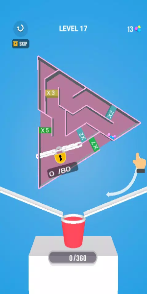 Multi Maze 3D : Spin & Collect ဖန်သားပြင်ဓာတ်ပုံ 1