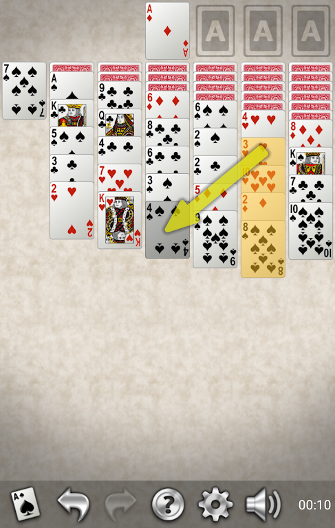 Yukon Gold Solitaire Demo应用截图第2张