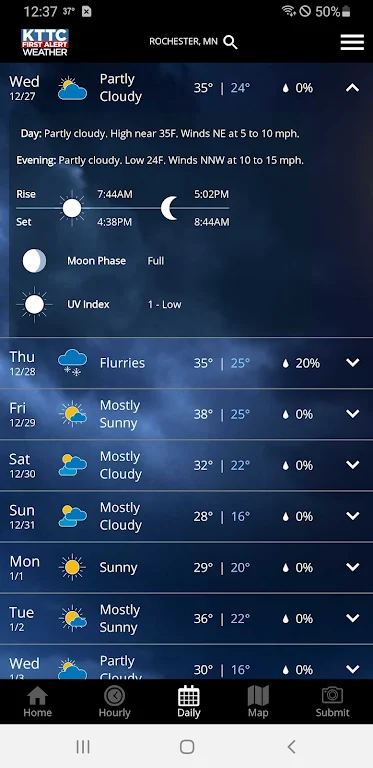 KTTC First Alert Weather 螢幕截圖 2