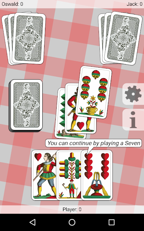 Seven - Card Game ภาพหน้าจอ 1