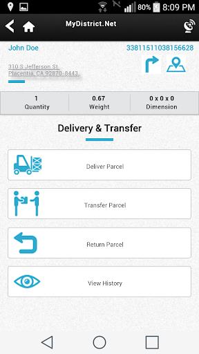 MyDistrict Delivery app 螢幕截圖 3