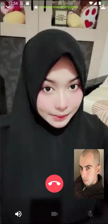 Fake Video Call Ukhti Cantik Capture d'écran 1