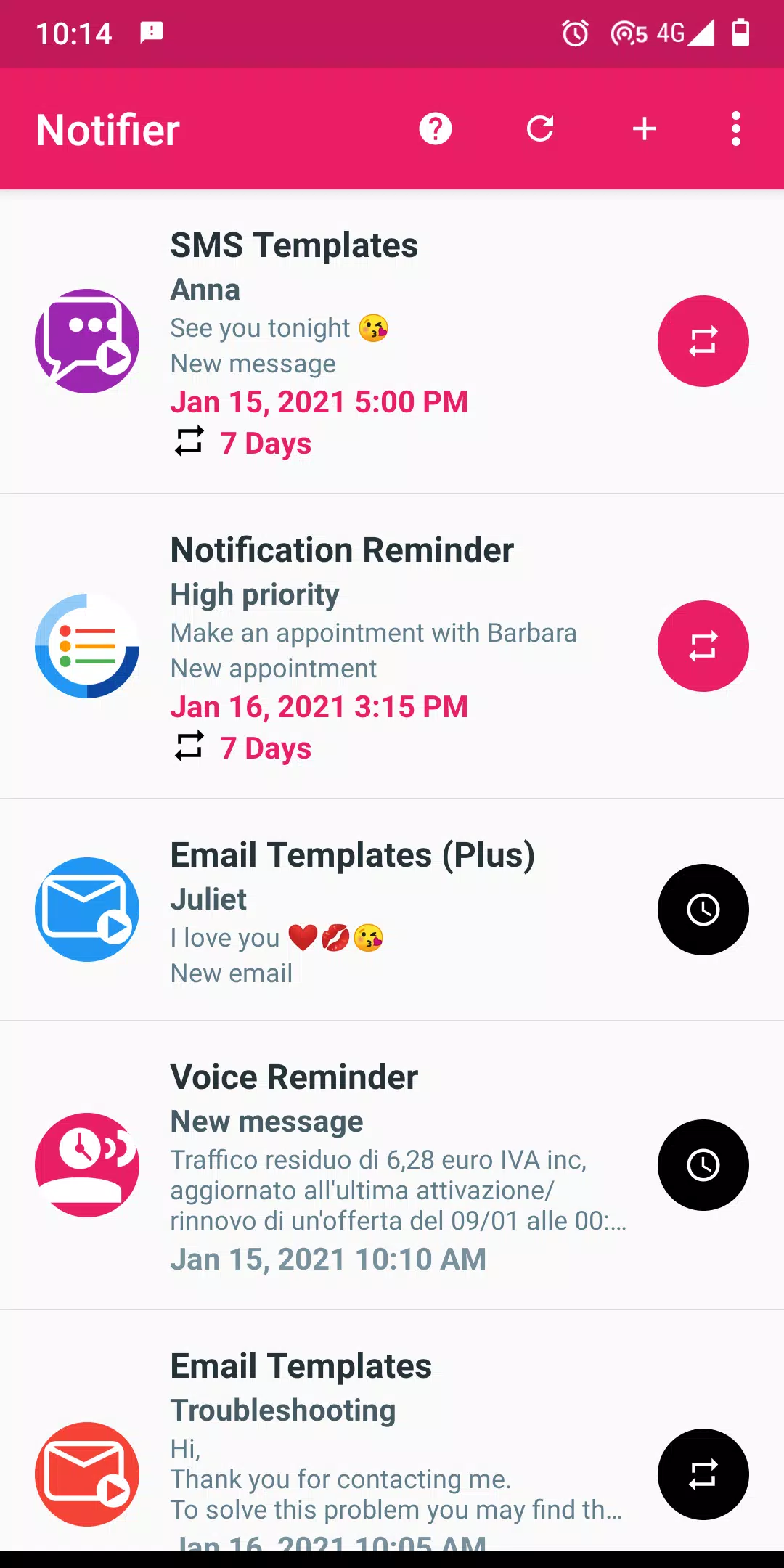Fake Notifications Ekran Görüntüsü 3