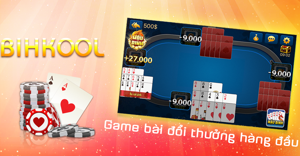 Bihkool - Đánh bài online đổi thẻ mới nhất 螢幕截圖 0