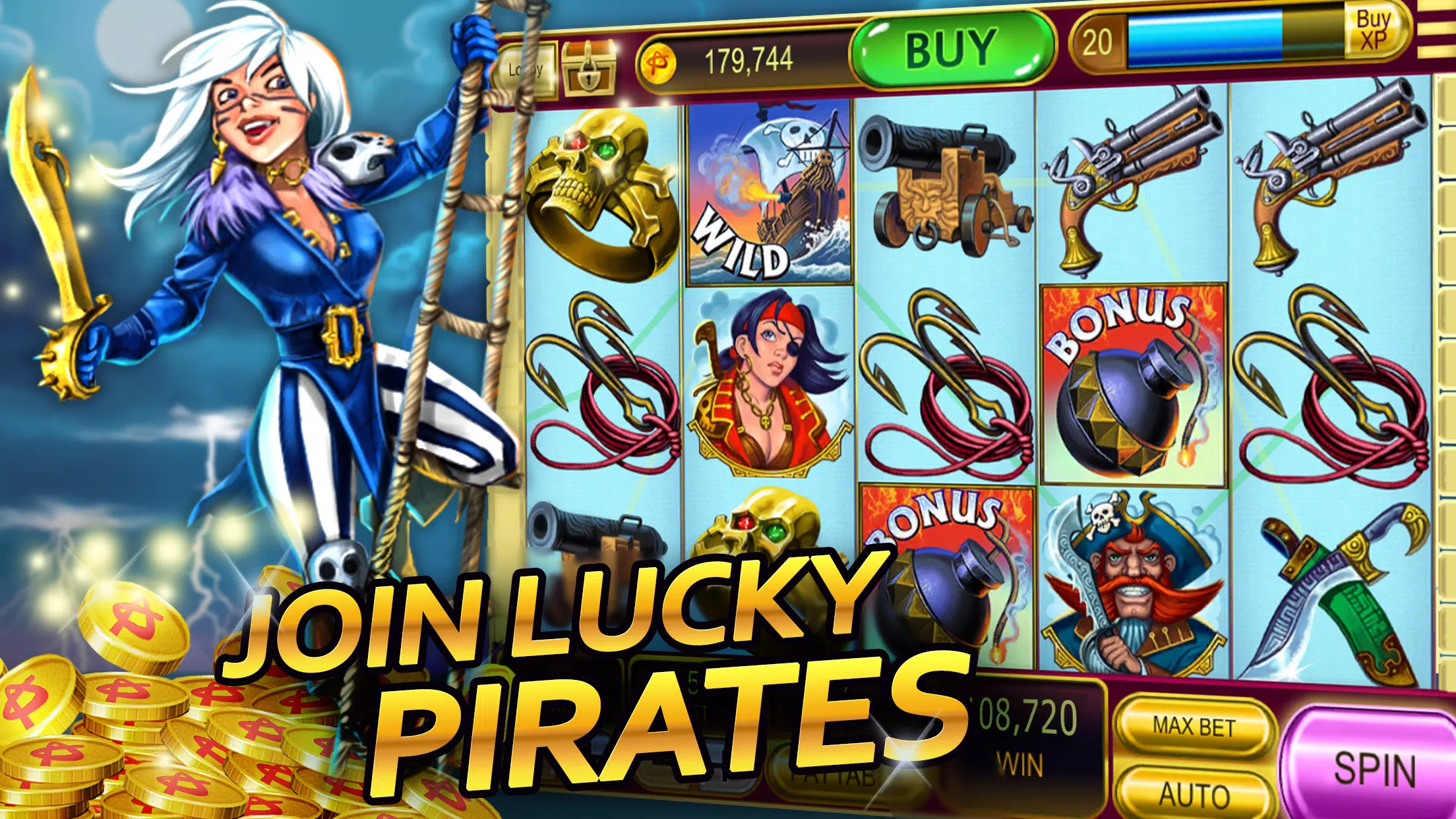 Vegas Casino - Slot Machines ภาพหน้าจอ 1