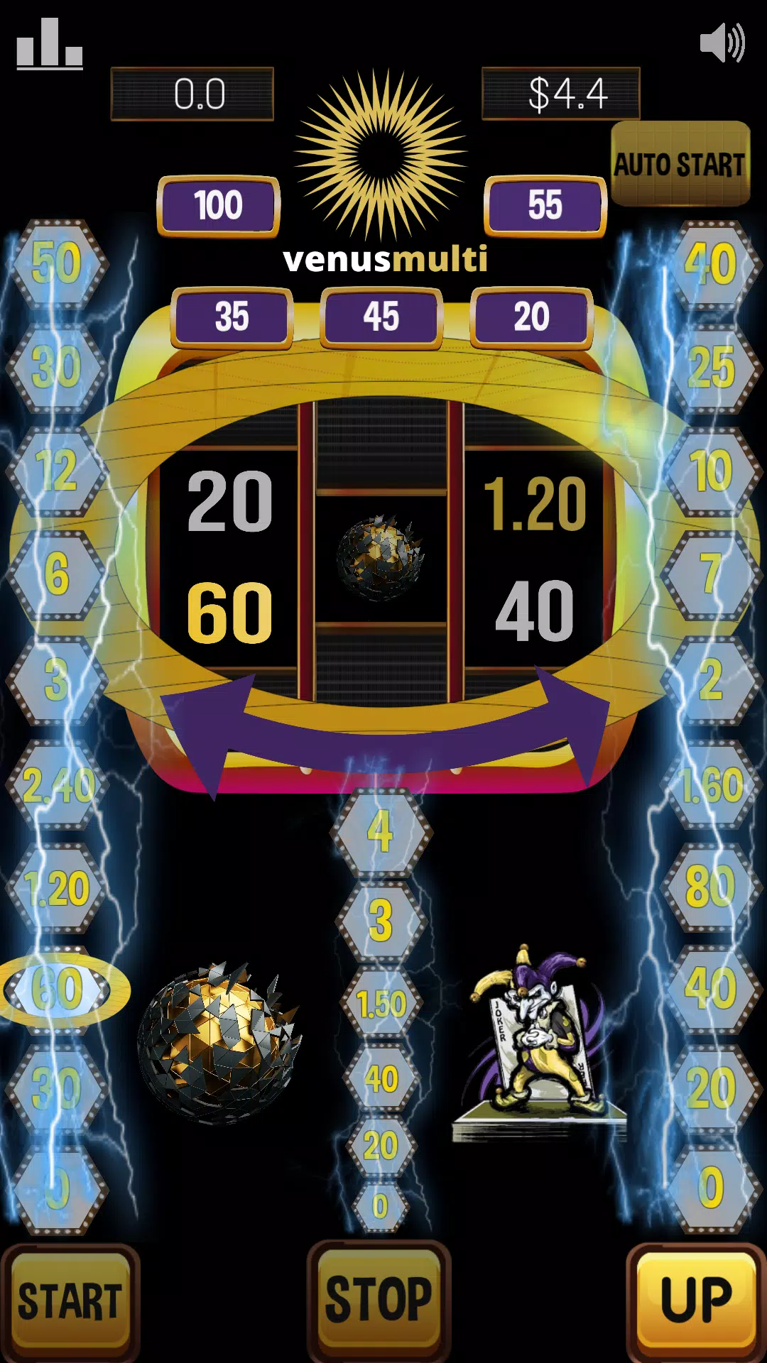 Venus multi slot machine – sun ภาพหน้าจอ 1