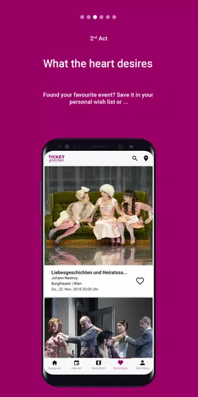 Ticket Gretchen - Event App 螢幕截圖 2