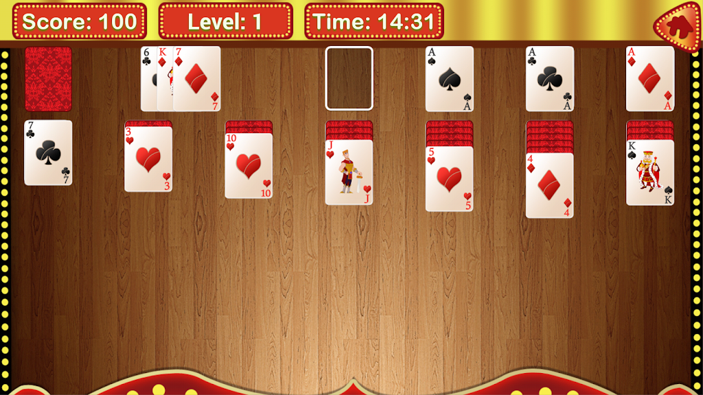 Solitaire Circus ภาพหน้าจอ 2