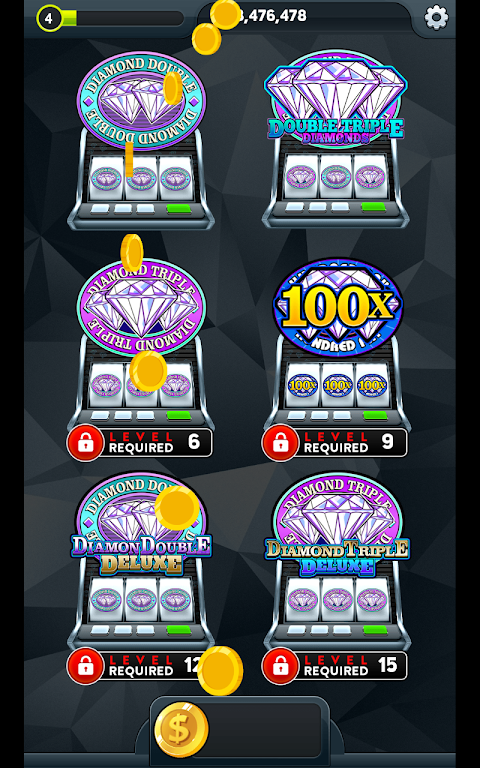 Diamond Deluxe Casino - Free Slot Machines স্ক্রিনশট 1