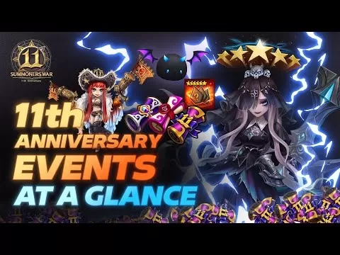 Summoners War Celebra 11º Aniversário com Novo Monstro e Eventos
