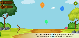 Balloon Bow and Arrow - BBA Schermafbeelding 0
