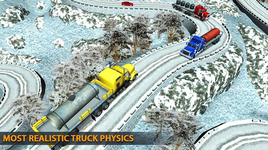 Truck Driving Uphill Simulator 螢幕截圖 3