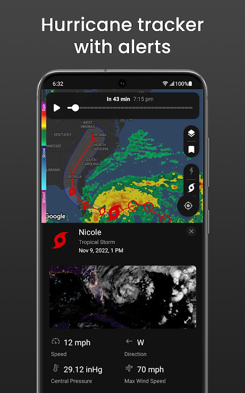 Clime: NOAA Weather Radar Live Zrzut ekranu 1