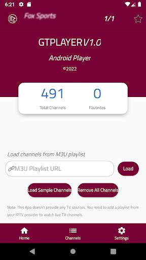GT IPTV PLAYER ဖန်သားပြင်ဓာတ်ပုံ 1