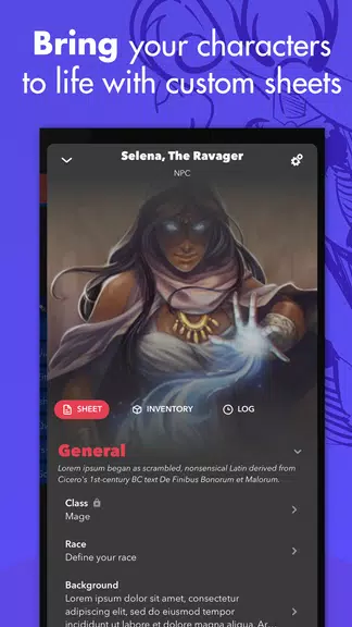 mRPG - App pour jouer aux RPG Capture d'écran 2