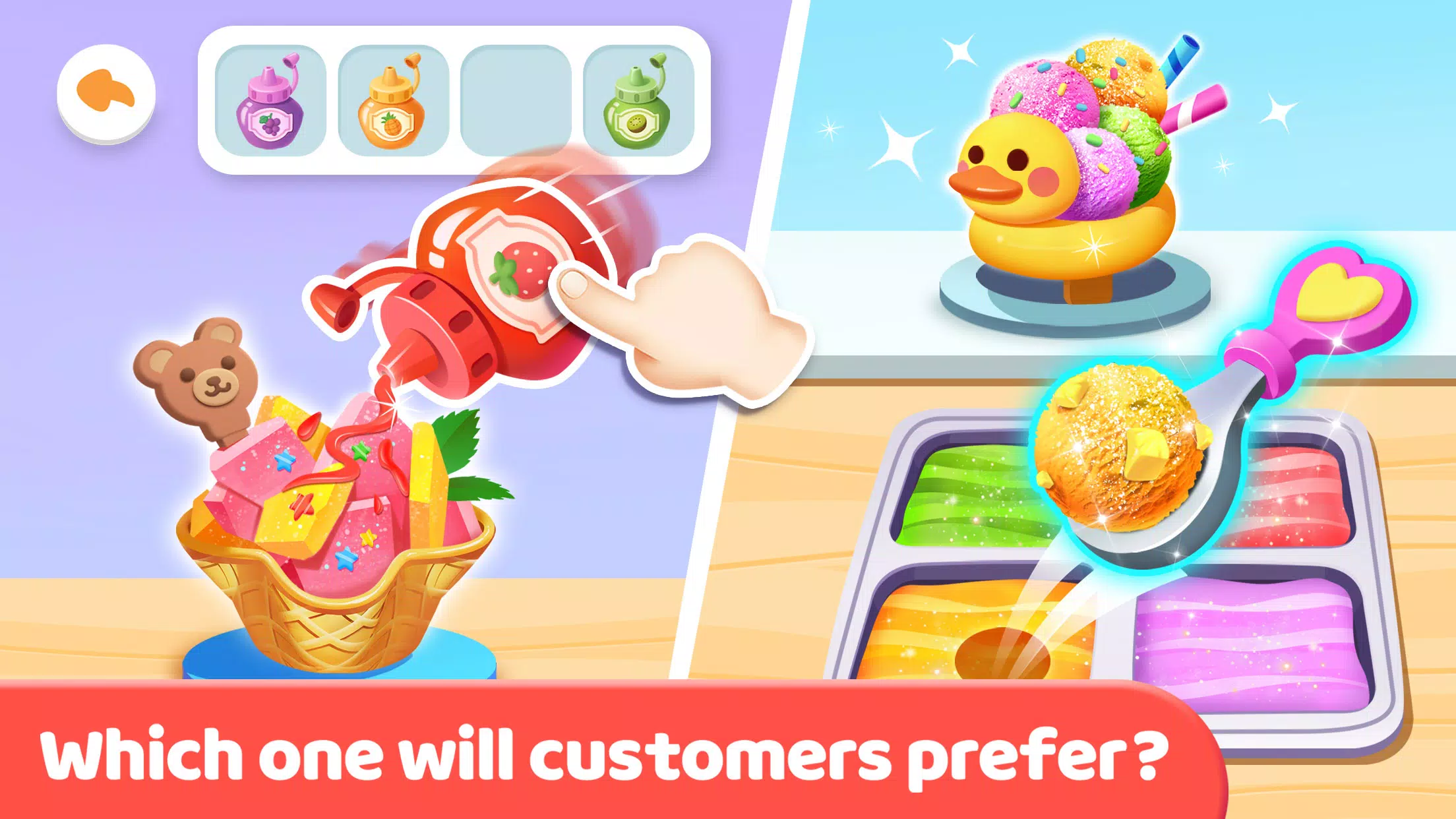 Little Panda's Ice Cream Stand应用截图第3张