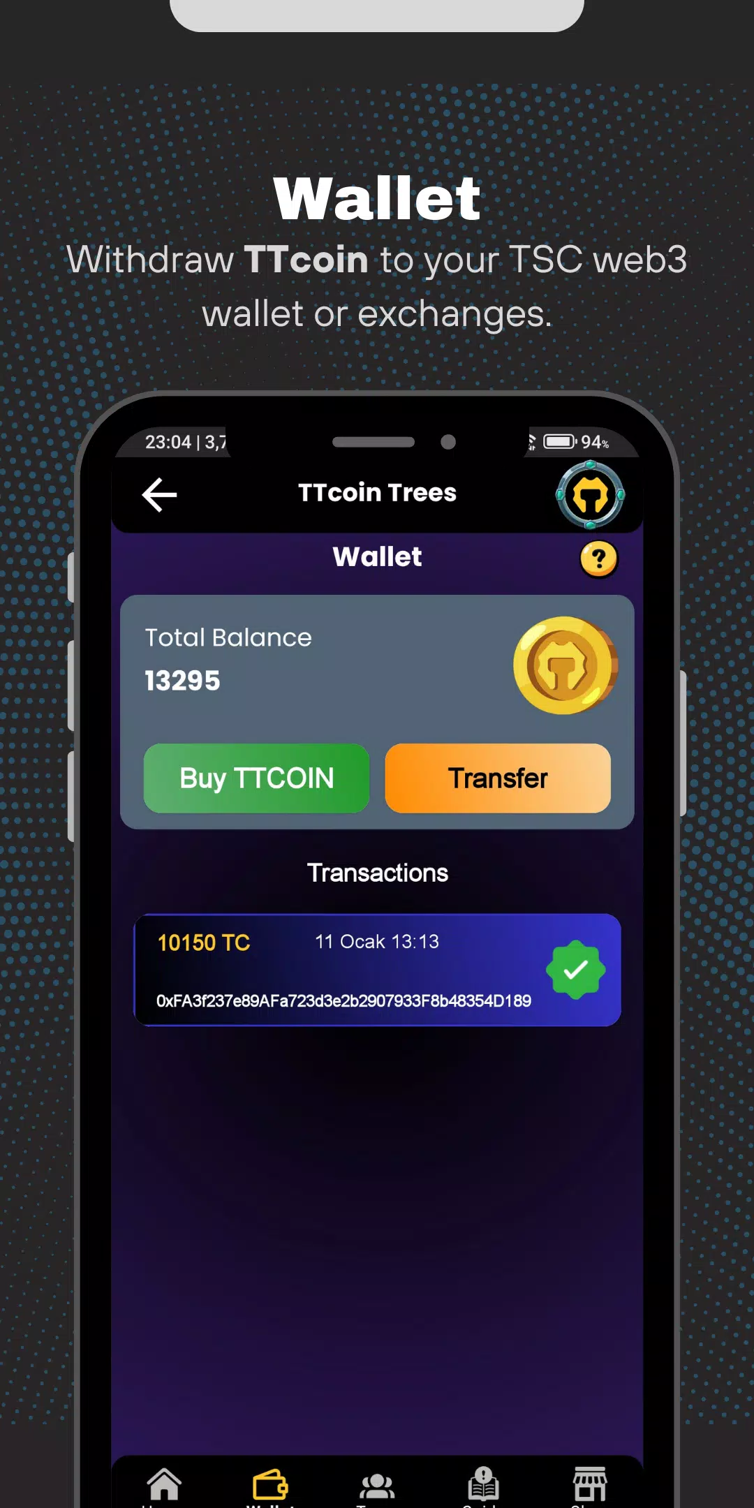 TTcoin Trees 螢幕截圖 3