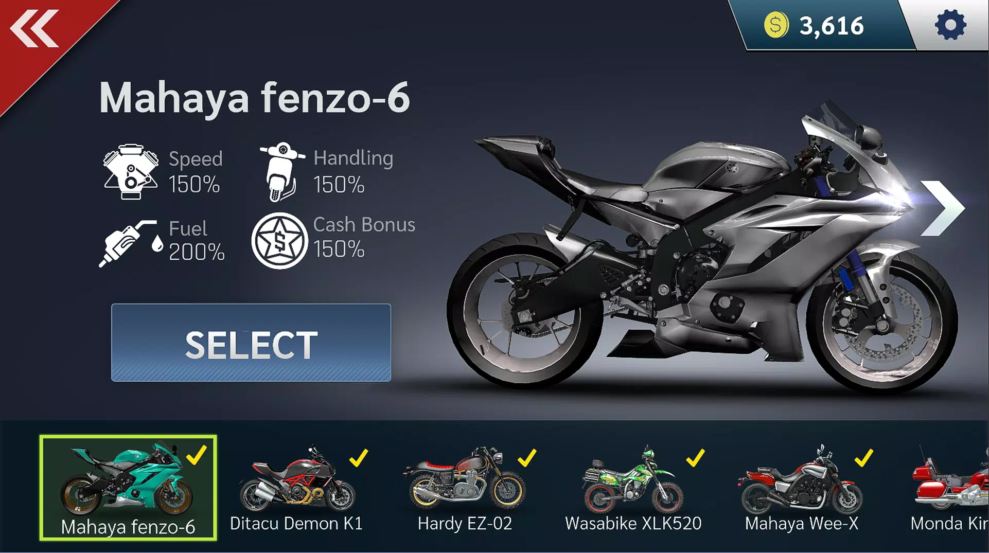 Real Moto Rider Captura de tela 1