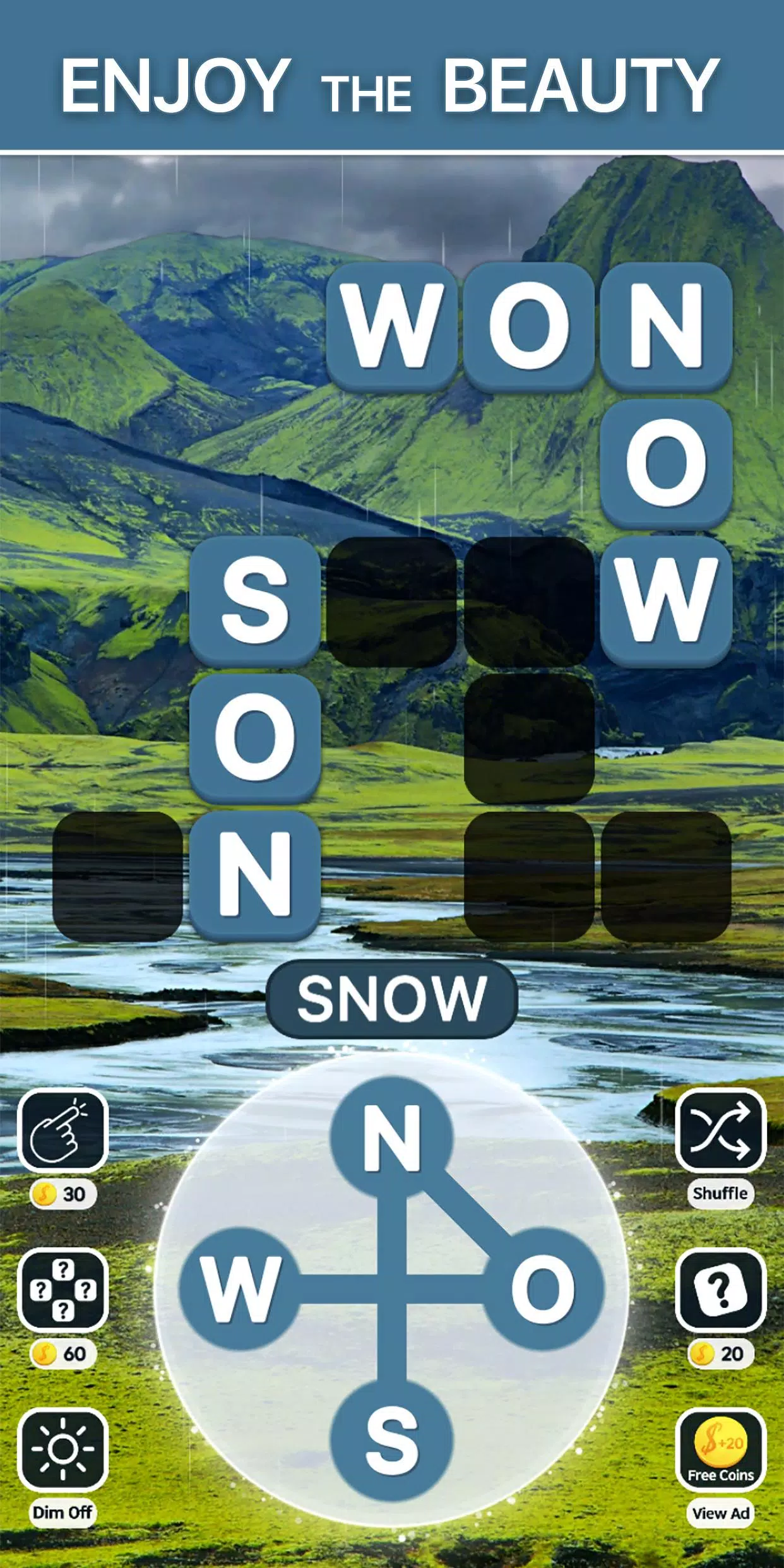 Word Swipe World Tour Connect 螢幕截圖 3