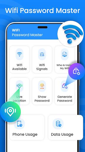 Wifi Password Master Key Show Captura de pantalla 2