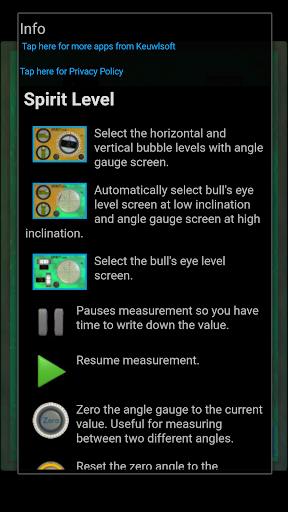 Schermata Spirit Level 0