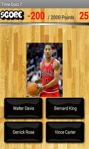 Basketball Players Quiz Capture d'écran 3