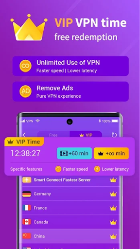 Tik VPN Tangkapan skrin 2
