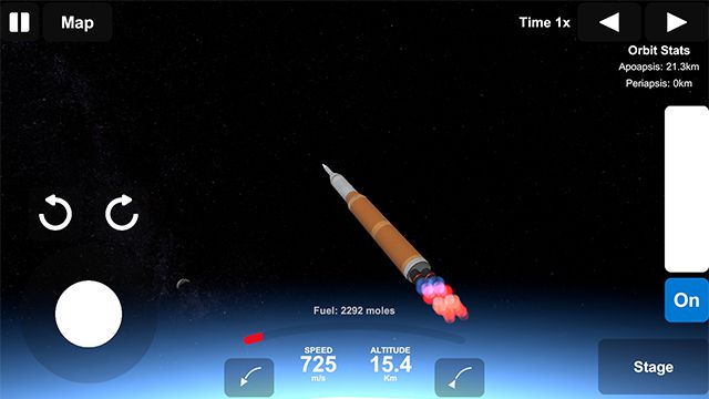 Ellipse: Rocket Simulator Zrzut ekranu 1