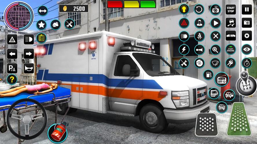 Heli Ambulance Simulator Game 螢幕截圖 2