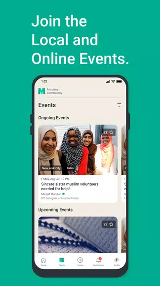 Muslims: Events & Discussions Capture d'écran 2