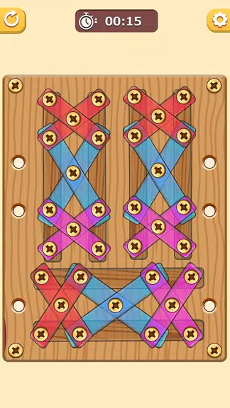 Nutty Puzzles: Screw and Solve 螢幕截圖 2