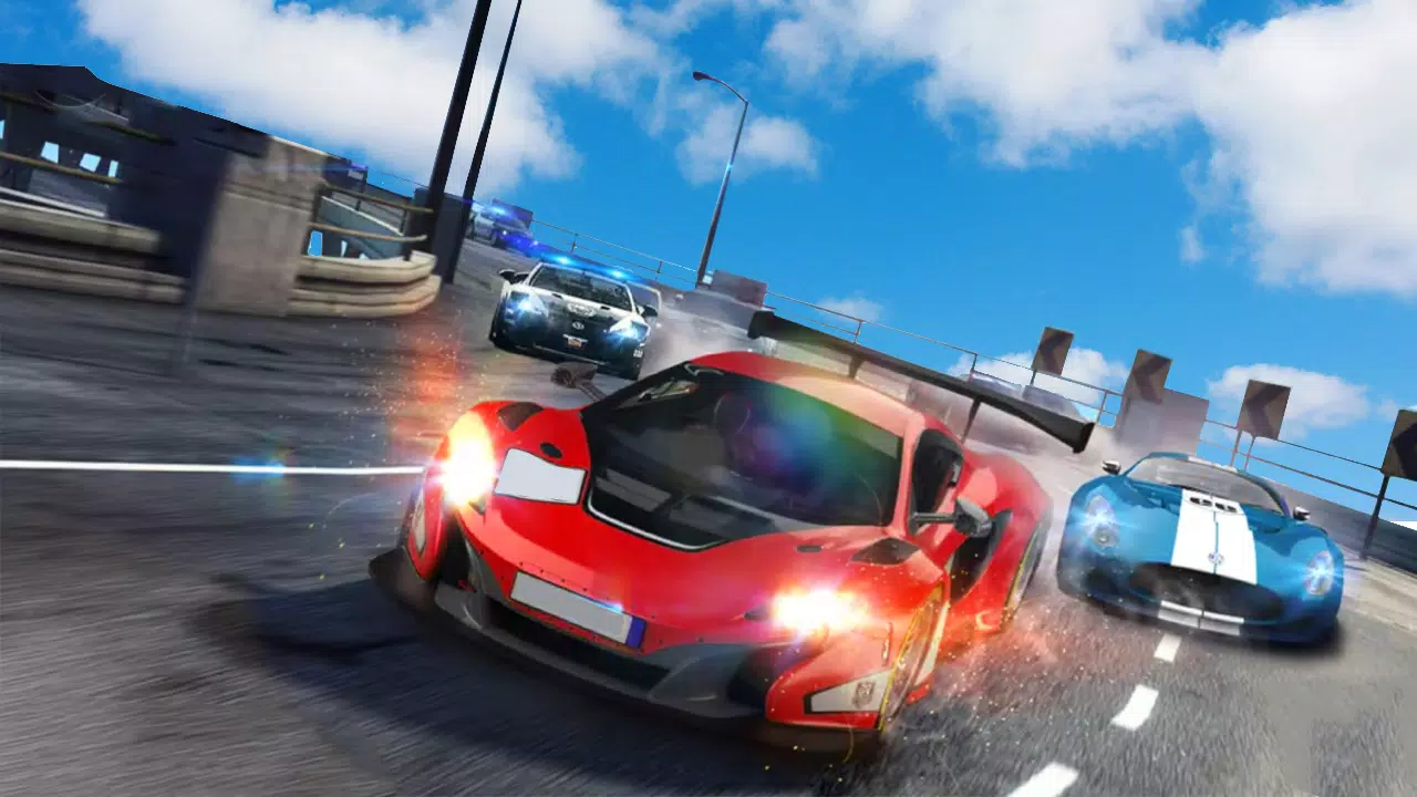 Highway Traffic Drift Cars Racer 螢幕截圖 1