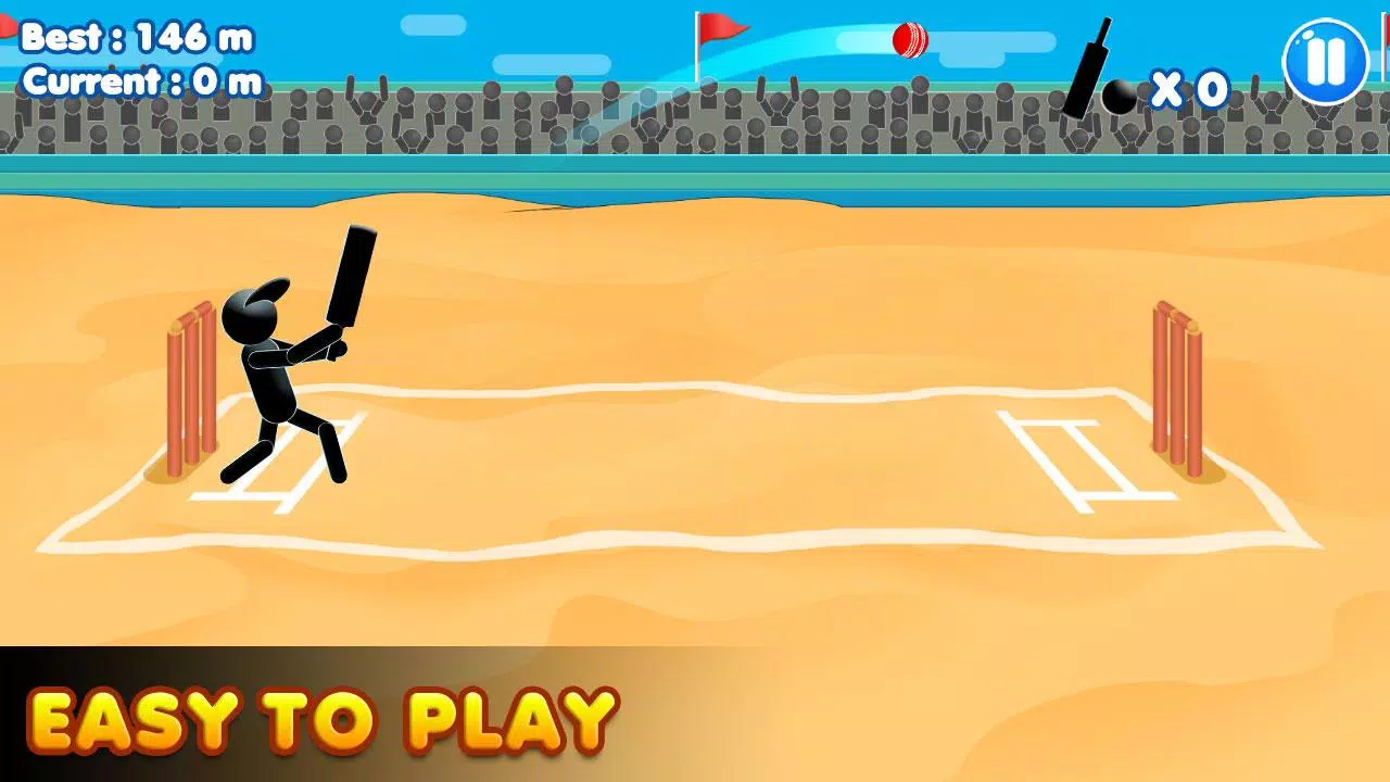 Stickman Cricket:Cricket Games Captura de tela 2