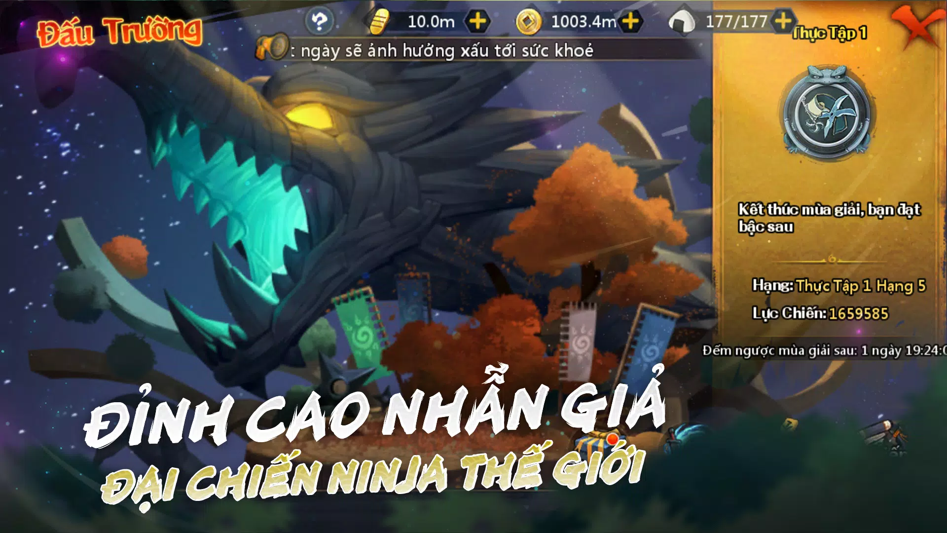 Huyền Thoại Làng Lá 螢幕截圖 3